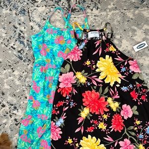 2 girls summer dress bundle